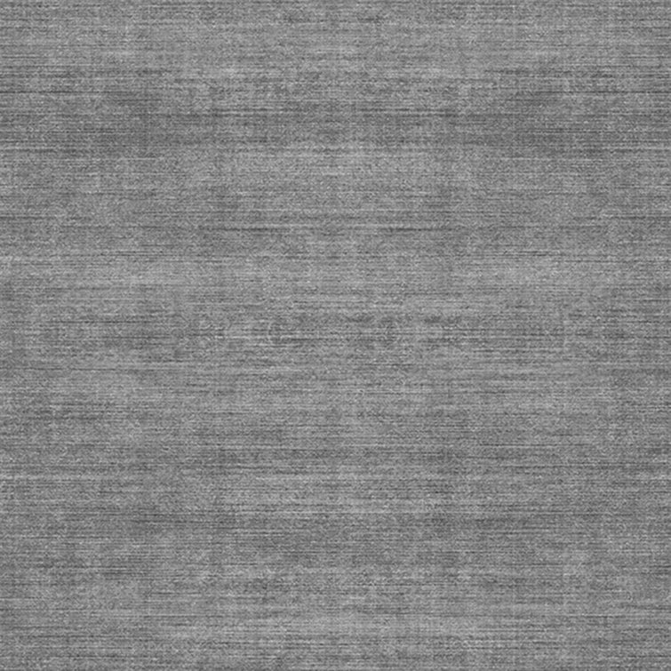 Davina Light Gray Synthetic Washable Non-Slip Area Rug