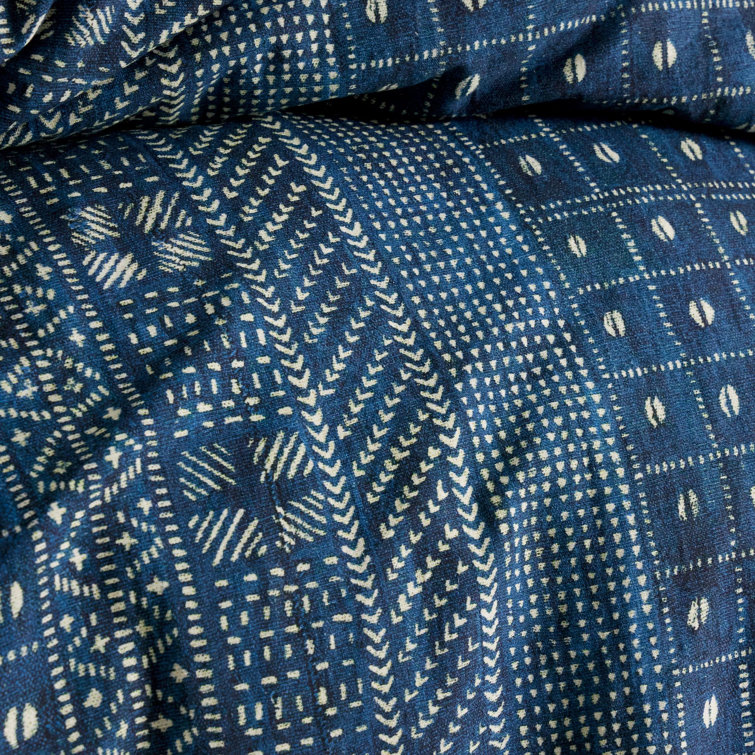 Kodi Batik Indigo Duvet Cover