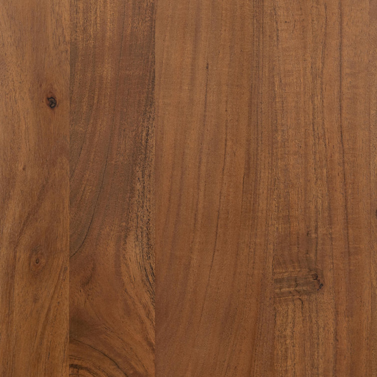 Arno 64" Natural Acacia Wood Indoor Bench