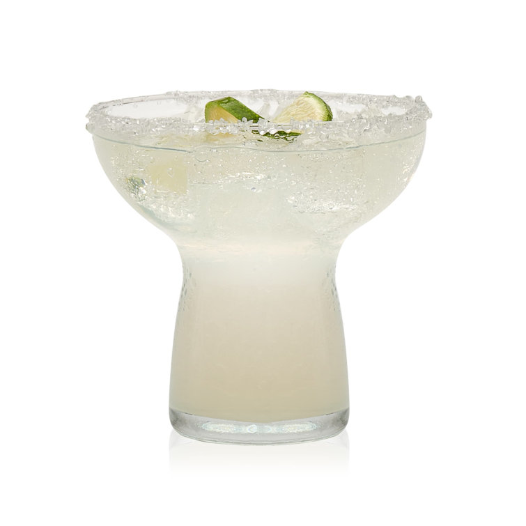 Libbey Clear Glass Stemless Margarita Glasses Set of 6