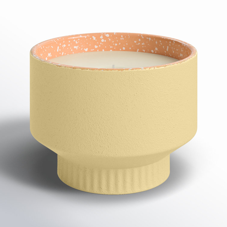 Ginger Lemon & Yuzu Soy Candle in Speckled Ceramic