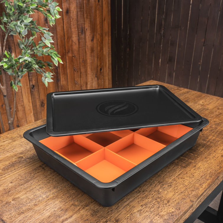 Black Plastic Pizza Dough Proofing Kit with Lid