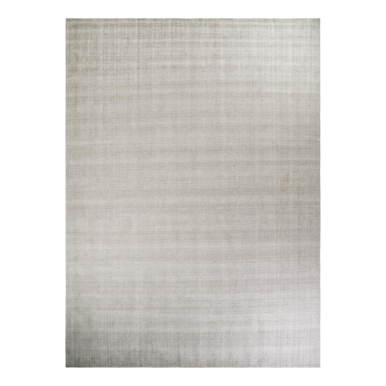 Gray Manor Hand-Knotted Wool Rectangular Area Rug 13'1" x 18'1"