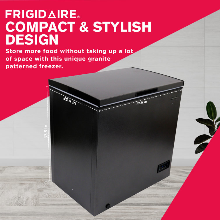 Frigidaire 7 Cu. Ft. Granite Chest Freezer with Adjustable Thermostat