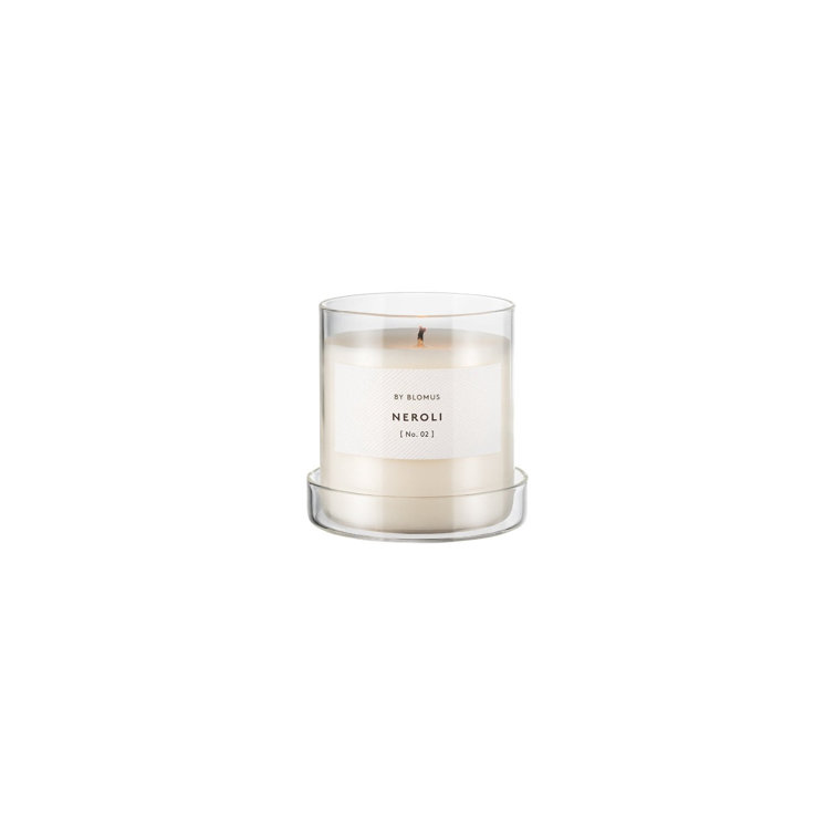 Lily White Soy Scented Jar Candle with Neroli Fragrance