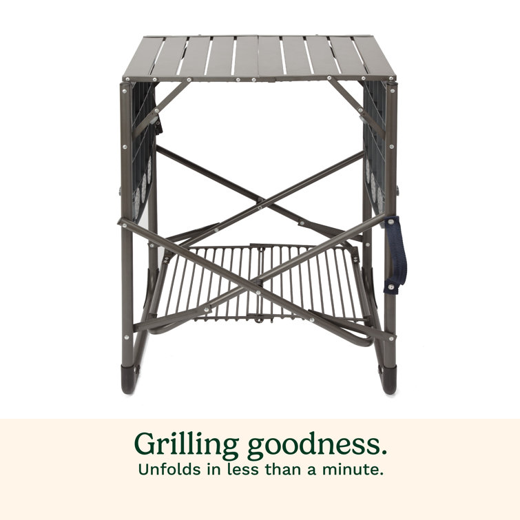 Cuisinart Portable Folding Grill Stand with Side Trays