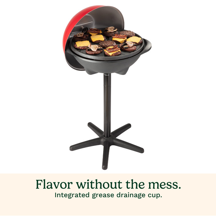 Cuisinart Red 2-in-1 Indoor/Outdoor Electric Grill