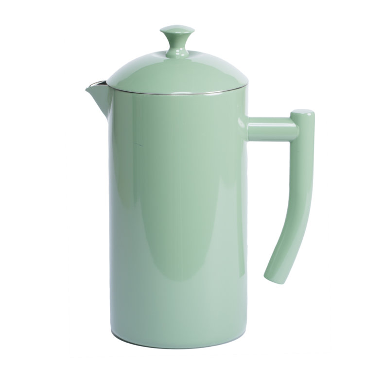 Dilly Bean Green Double-Walled Stainless Steel French Press