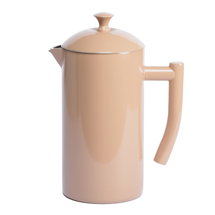 Sandstone Double-Walled Stainless Steel French Press Coffee Maker