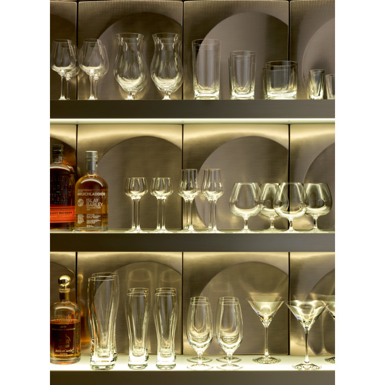 Purismo 9 oz Clear Crystal Champagne Flute Set of 4