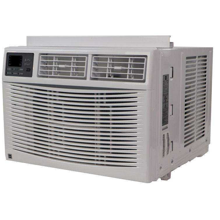 White 10000 BTU Window Air Conditioner with Remote Control