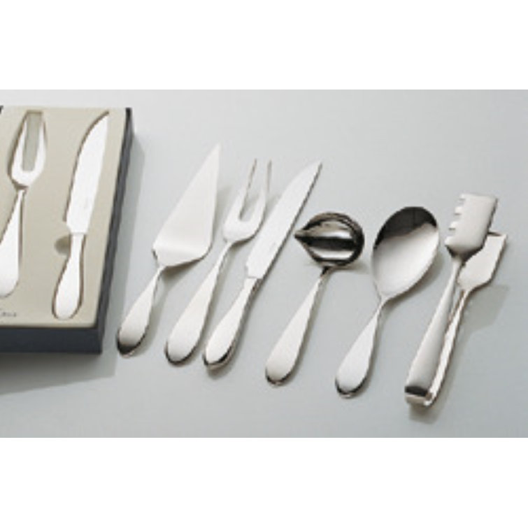 Sereno XXL Polished Stainless Steel Serving Tongs