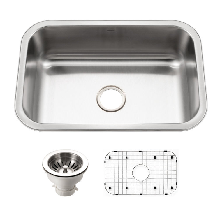 Belleo 27" Stainless Steel Drop-In Single Bowl Kitchen Sink
