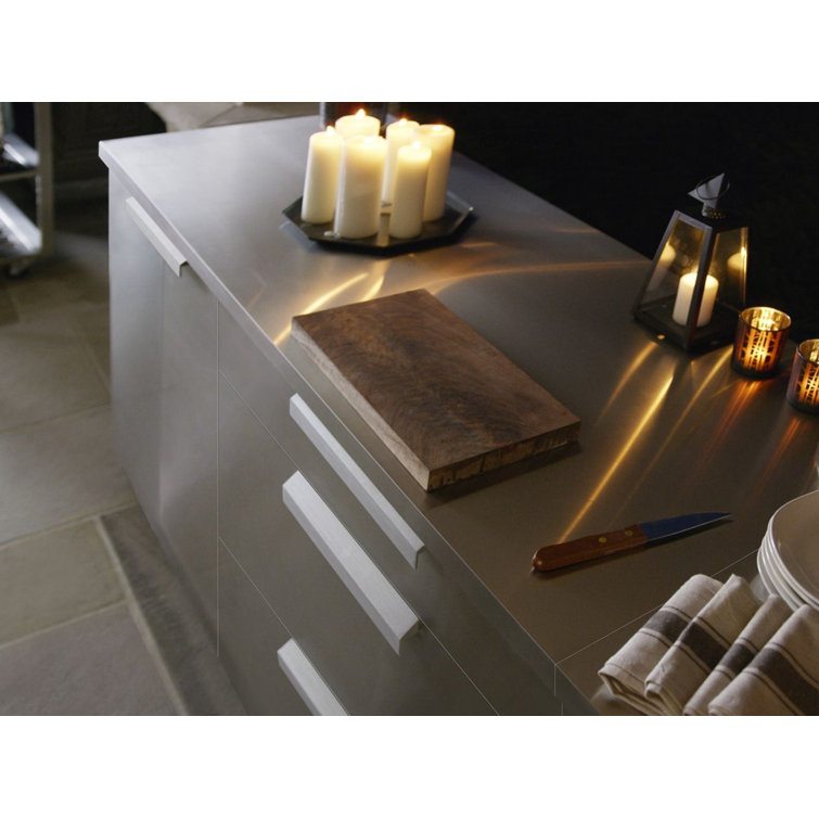 Stainless Steel 5-Piece Outdoor Kitchen Cabinet Set