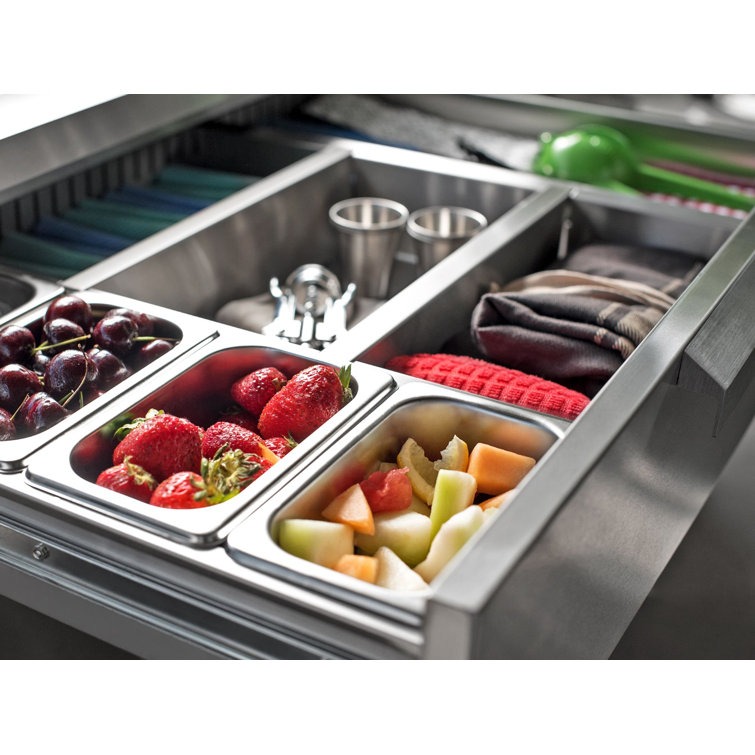 Stainless Steel 5-Piece Outdoor Kitchen Cabinet Set