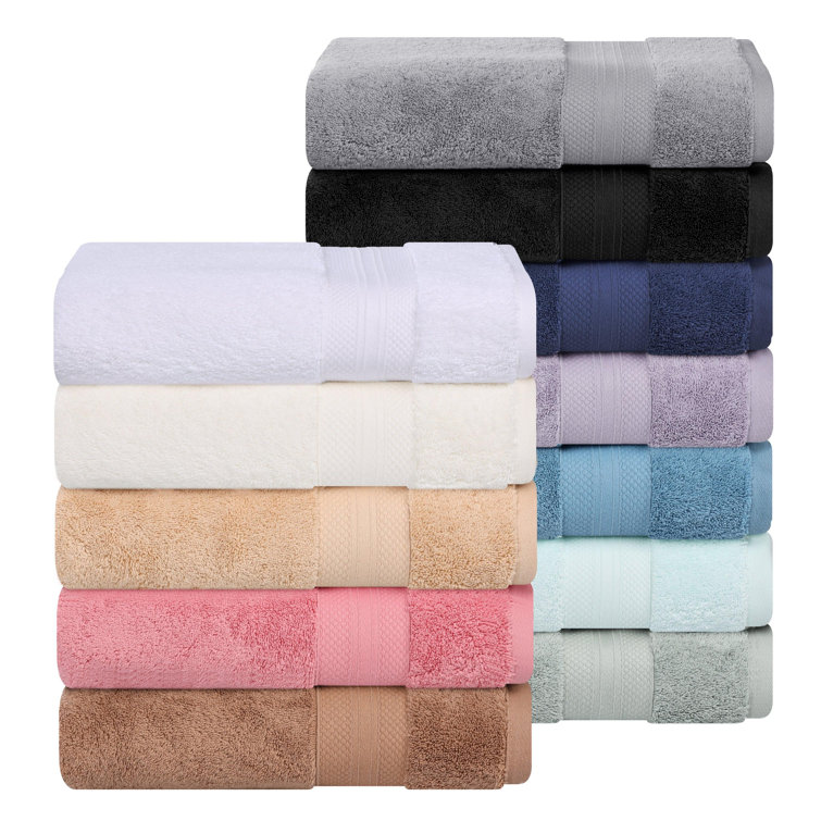 Ivory Ultra-Plush Turkish Cotton Washcloth Set - 12 Pack