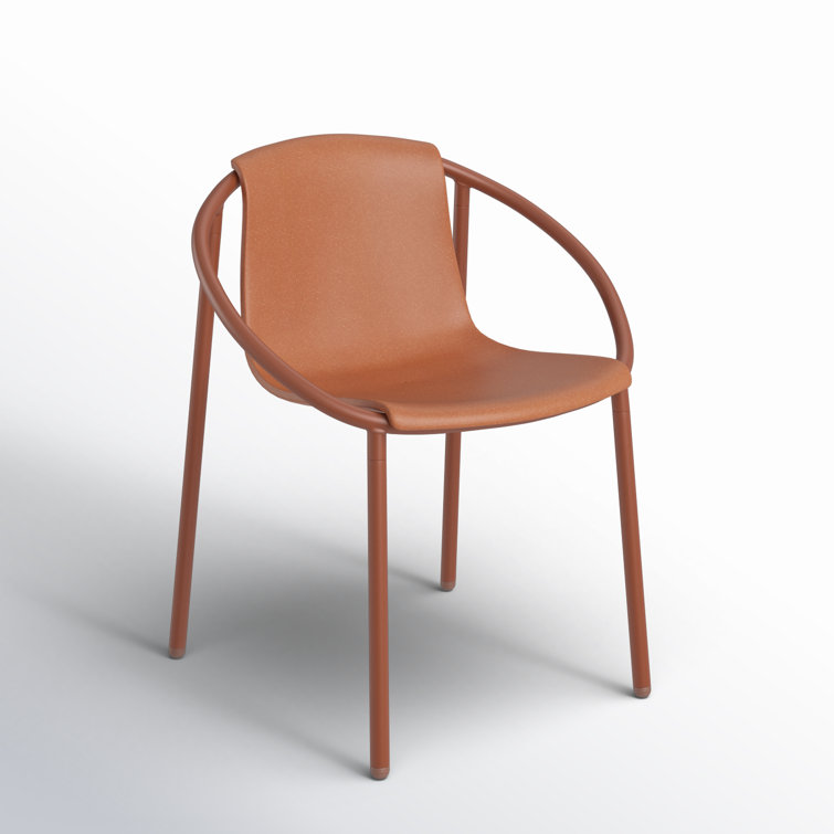 Sierra Eco-Friendly Bent Metal Outdoor Lounge Chair