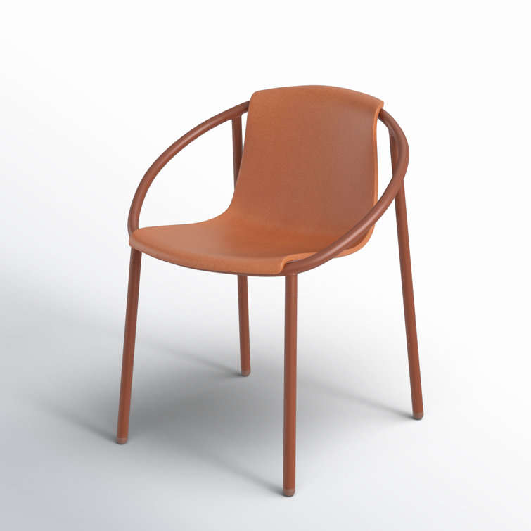 Sierra Eco-Friendly Bent Metal Outdoor Lounge Chair