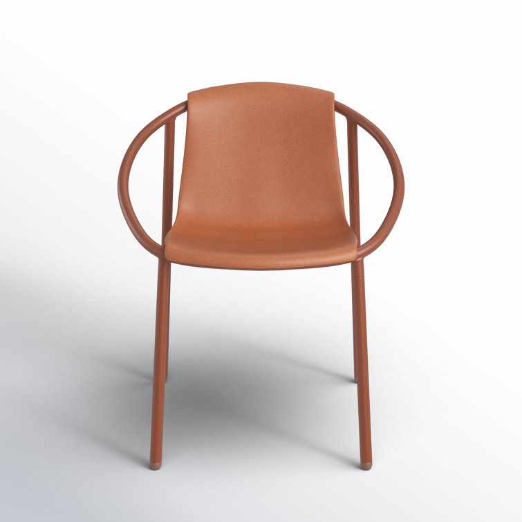 Sierra Eco-Friendly Bent Metal Outdoor Lounge Chair