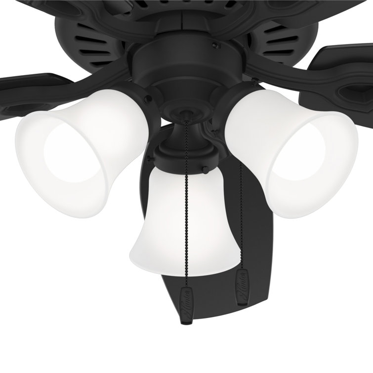Builder 52" 5-Blade Energy Star® Standard Ceiling Fan With Lights And Pull Chain