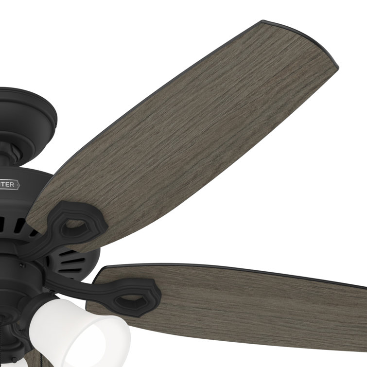 Builder 52" 5-Blade Energy Star® Standard Ceiling Fan With Lights And Pull Chain