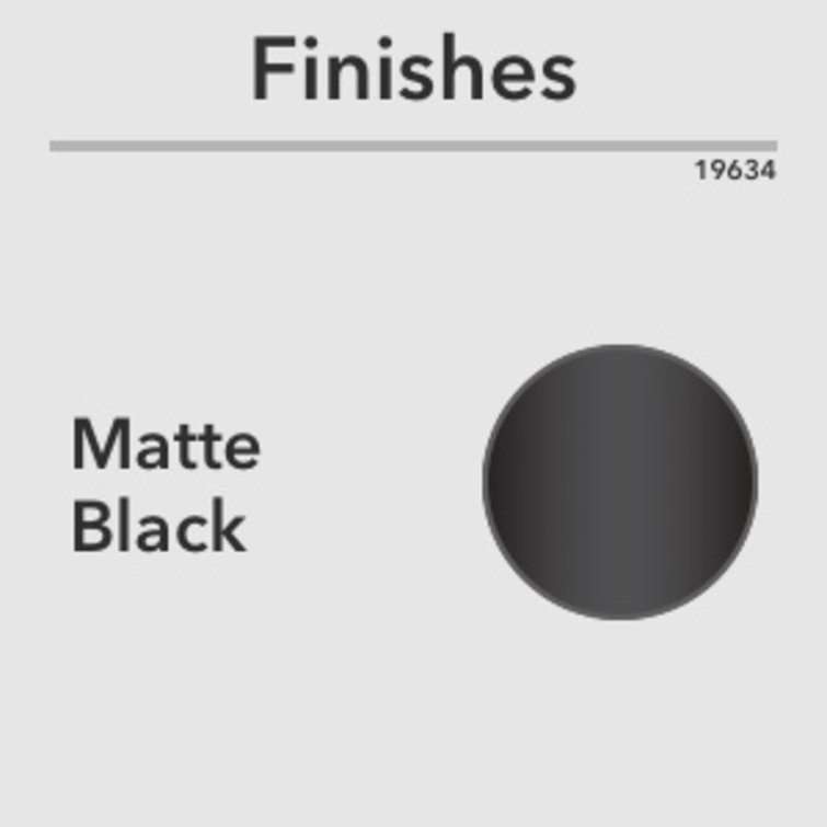 Southcrest Classic Matte Black 6-Light Candle Chandelier