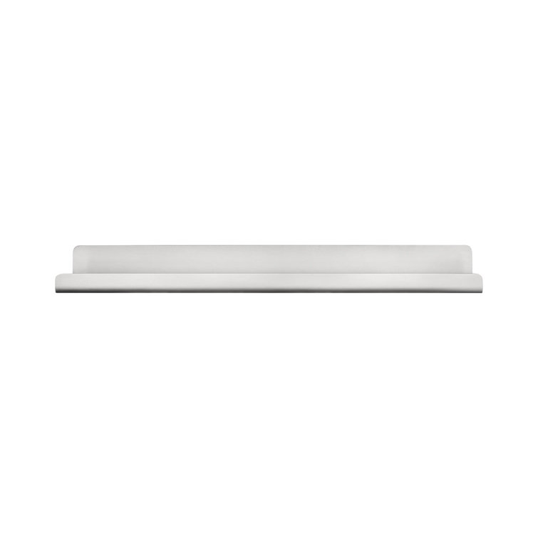 Elegant Modo Black Titanium-Coated Steel Floating Shelf