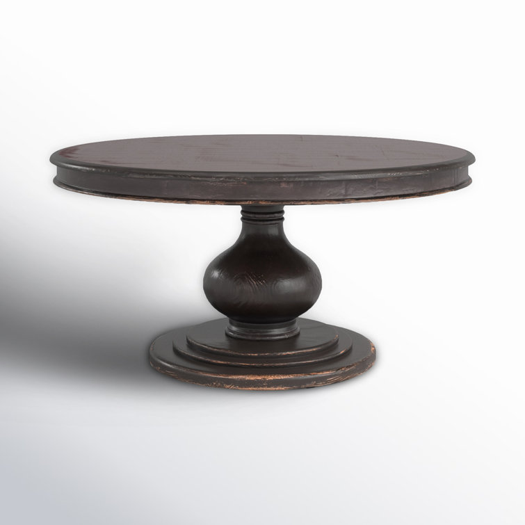 Baldwin 60" Round Reclaimed Pine Rustic Dining Table