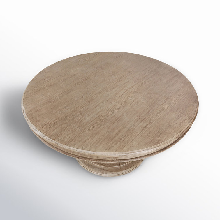 Baldwin 60" Round Reclaimed Pine Rustic Dining Table