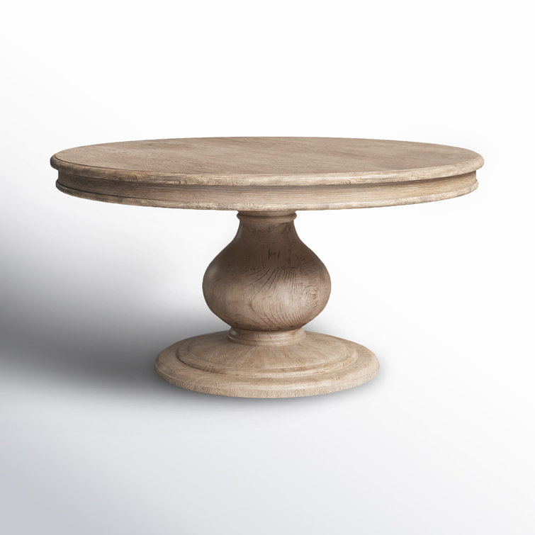 Baldwin 60" Round Reclaimed Pine Rustic Dining Table