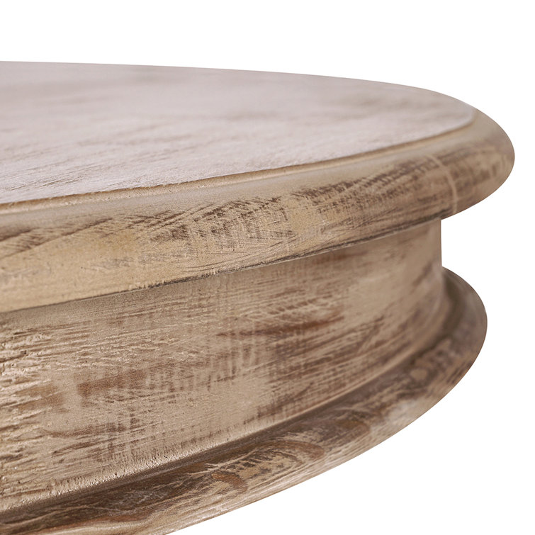 Baldwin 60" Round Reclaimed Pine Rustic Dining Table