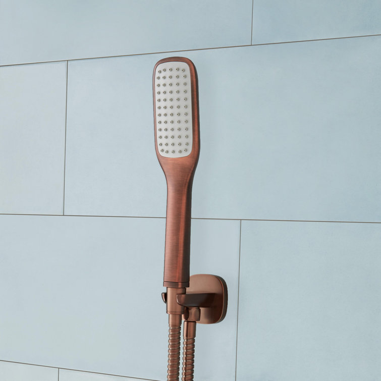 Oil Rubbed Bronze Thermostatic Shower System with Handheld and Body Sprays