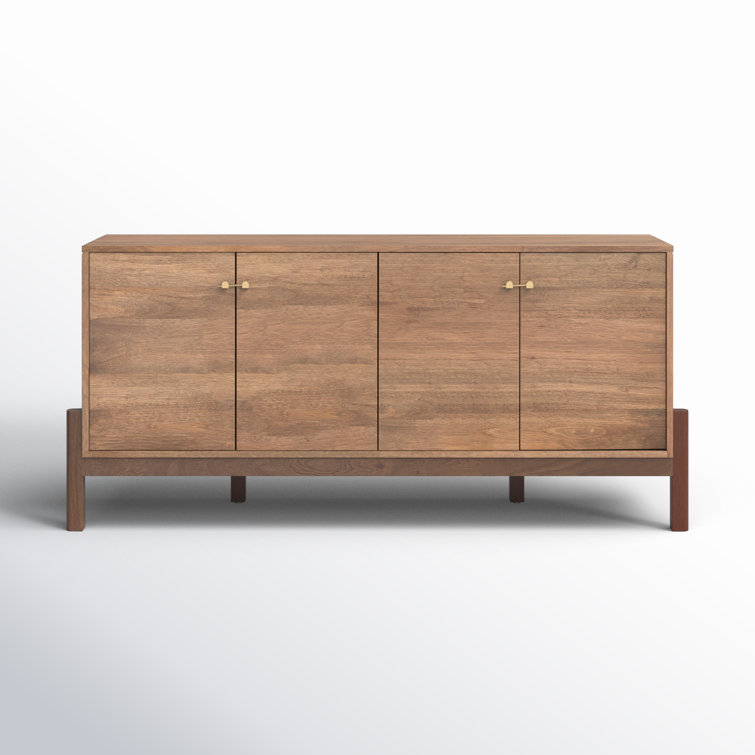 Reza 70'' Smoked Honey Acacia Sideboard