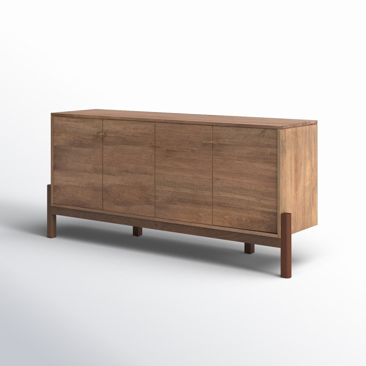 Reza 70'' Smoked Honey Acacia Sideboard