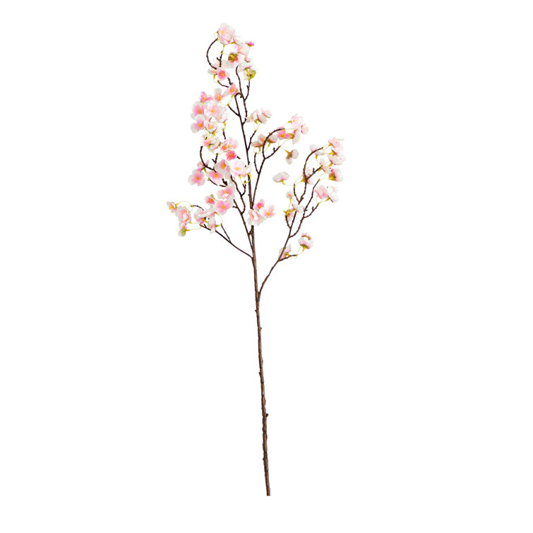 41in Pink Artificial Cherry Blossom Flower Stems Set