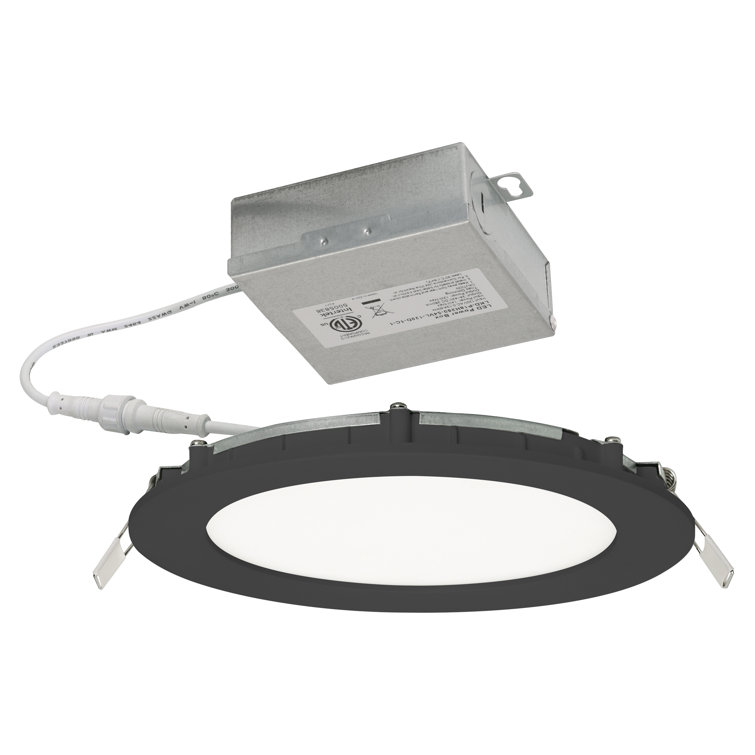 Tuck Black 6.88'' LED Flush Mount Ceiling Light