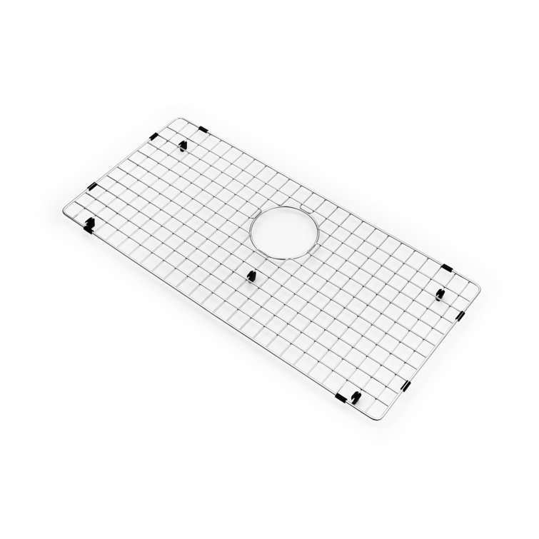 Stainless Steel Sink Bottom Grid with Protective Feet