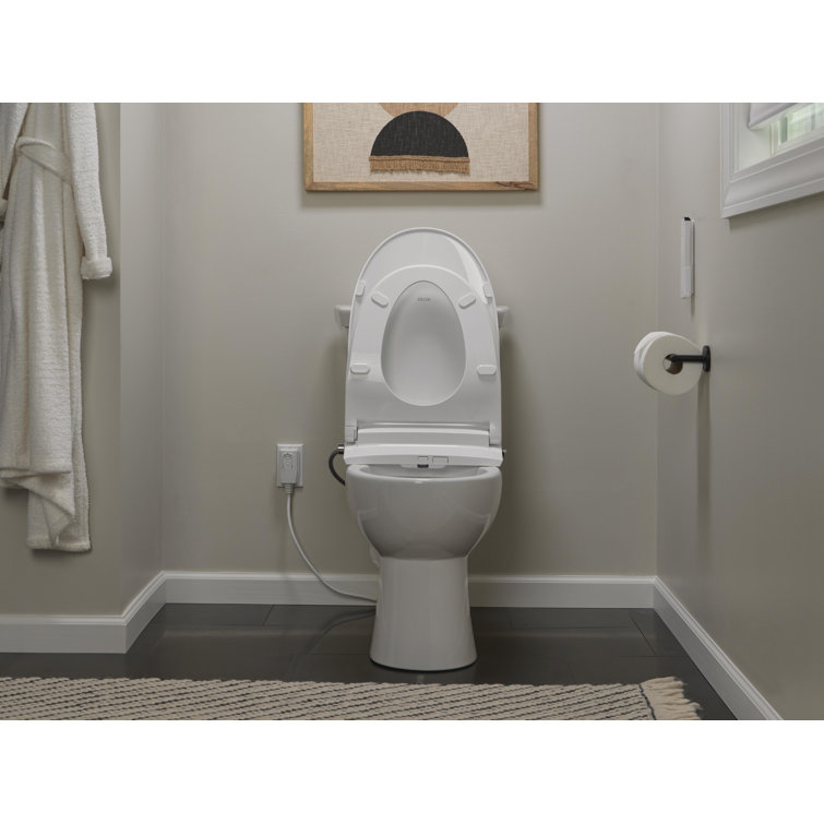 Refresh Ultimate White Elongated Electric Bidet Toilet Seat
