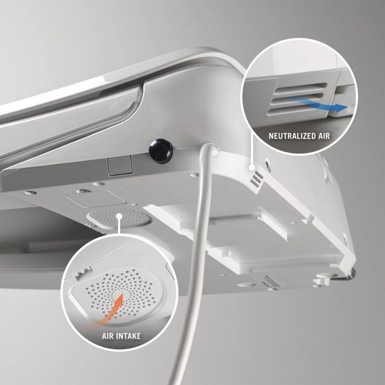 Refresh Ultimate White Elongated Electric Bidet Toilet Seat