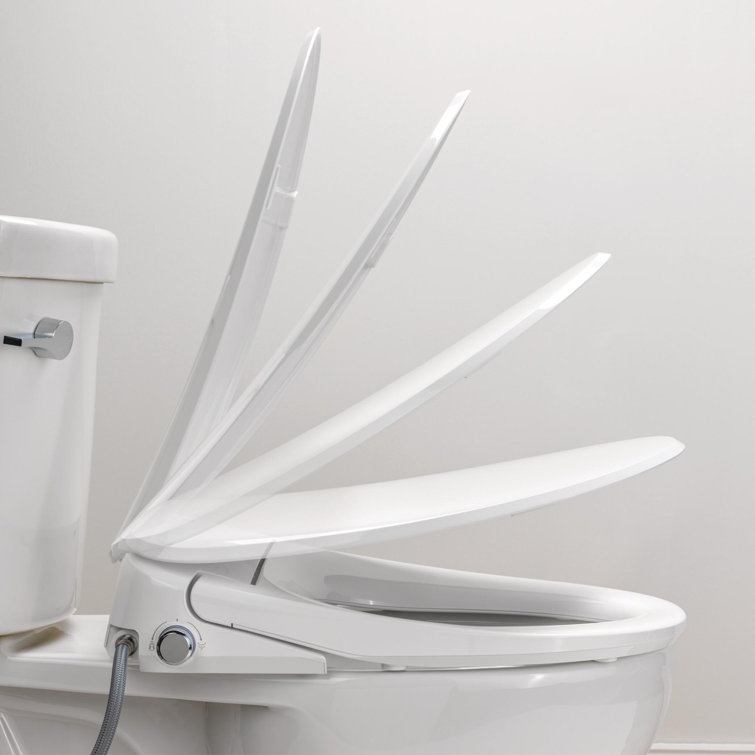 Refresh Ultimate White Elongated Electric Bidet Toilet Seat