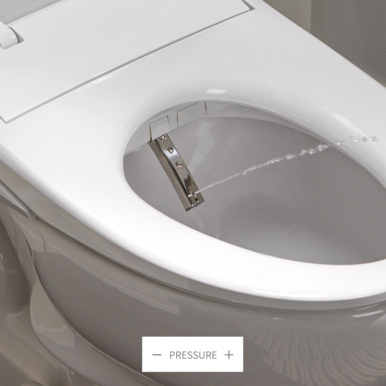 Refresh Ultimate White Elongated Electric Bidet Toilet Seat