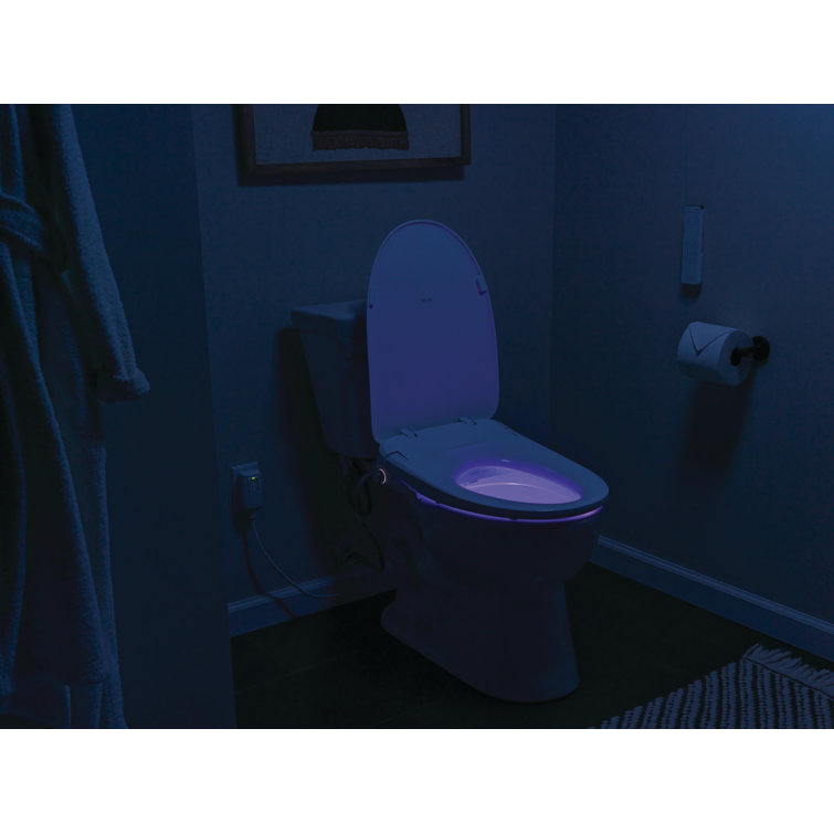 Refresh Ultimate White Elongated Electric Bidet Toilet Seat