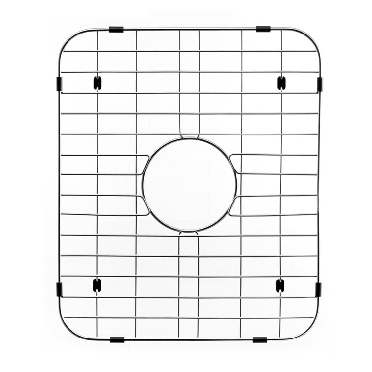 Stainless Steel Sink Grid with Protective Plastic Feet