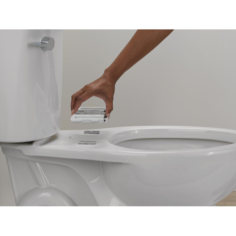 White Elongated Electric Bidet Toilet Seat with Soft Close