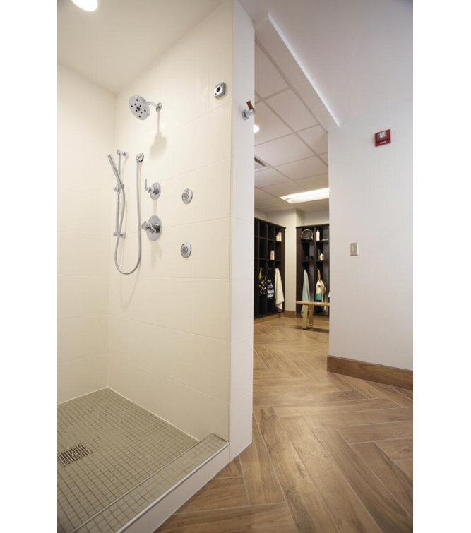 Champagne Bronze Adjustable Height Wall Mounted Handheld Shower