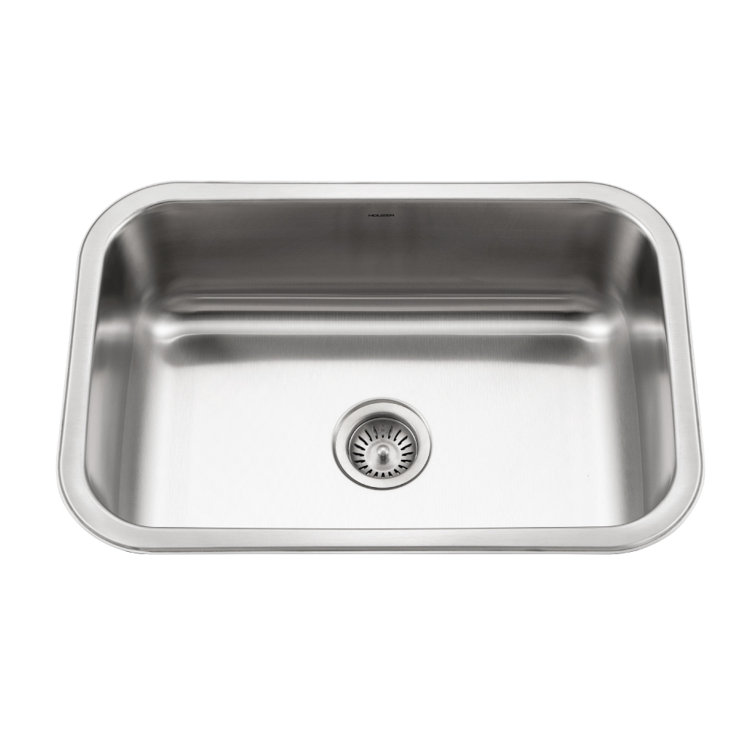 27 Inch Stainless Steel Undermount Single Bowl Kitchen Sink
