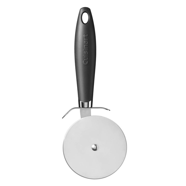 Ergonomic Black Handle Stainless Steel Pizza Cutter