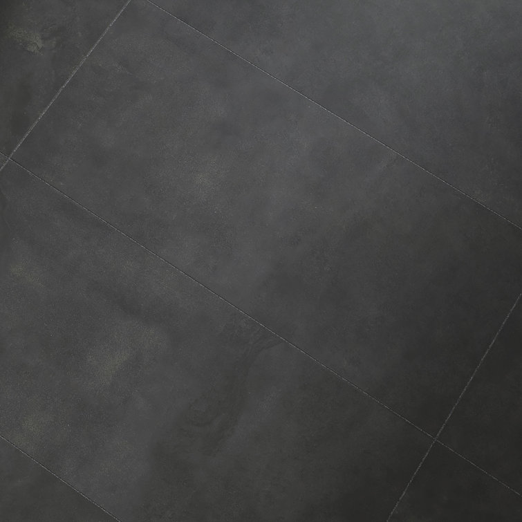 Matte Steel 12x24 Porcelain Tile with Pressed Edges