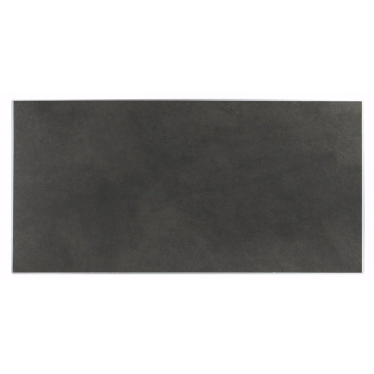 Matte Steel 12x24 Porcelain Tile with Pressed Edges