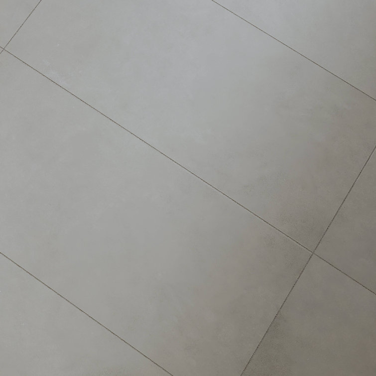 Matte Steel 12x24 Porcelain Tile with Pressed Edges